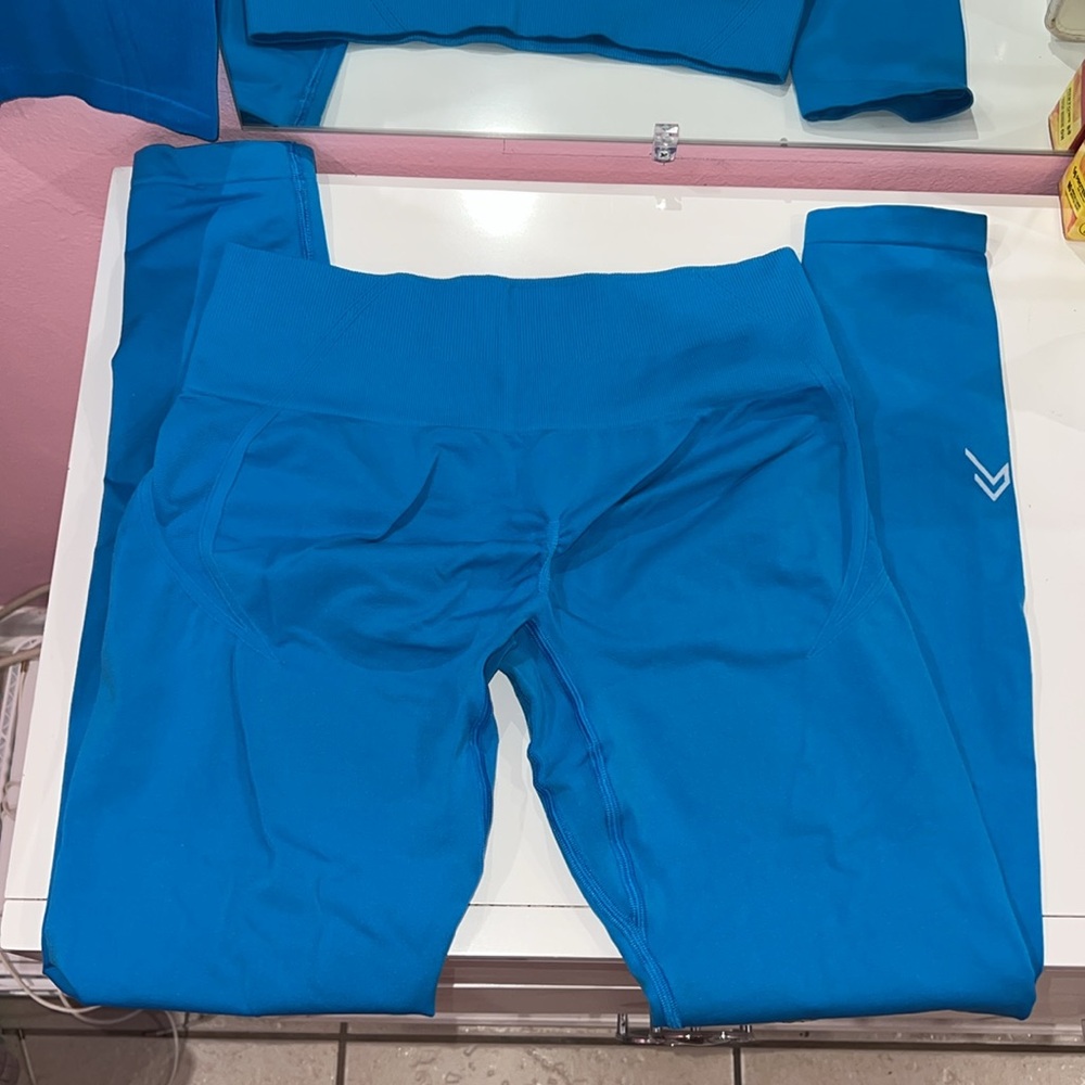 Oner Active Blue High-Waist Leggings